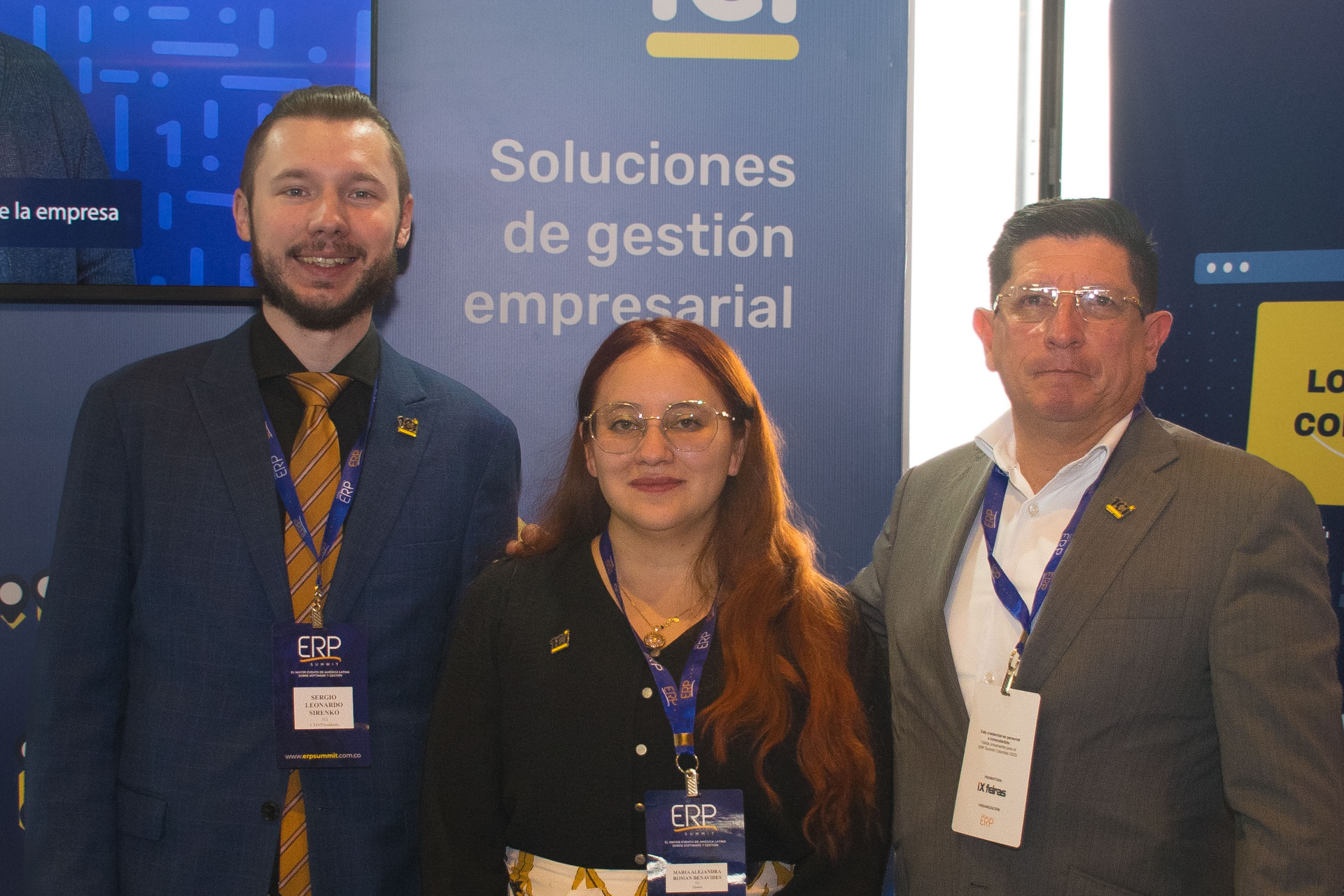 1Ci Sergio Sirenko, Director de Desarrollo de Negocios para Latinoamérica, Jaime Delgado, Country Manager para Colombia, y Alejandra Román, Marketing Manager para la región.