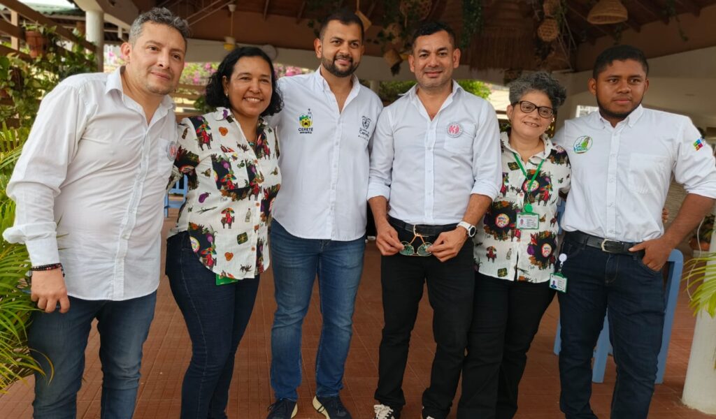Organizadores press trip córdoba el caribe de los sentidos con Said Bitar, alcalde de cereté