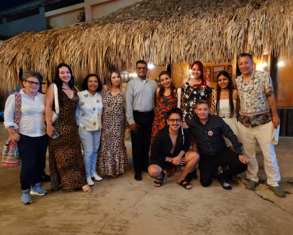 Grupo press trip 3comunicacionesco en Monteria La Bonga del Sinú - Córdoba.